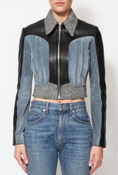 Rodarte S/S 2016 Suede Leather Jacket - 1