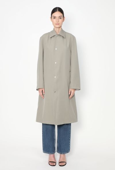 Jil Sander Wardrobe 2024 Gabardine Duster Coat - 2