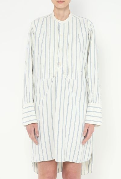 Oversized Striped Cotton Tunic - 2