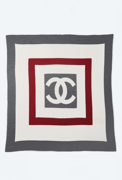 Chanel Cashmere ''CC'' Throw Blanket - 2