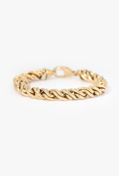 Vintage Fine Jewelry O.J Perrin 18k Yellow Gold Bracelet - 1