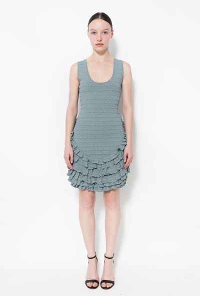 Alaïa S/S 2008 Ruffled Skater Dress - 1