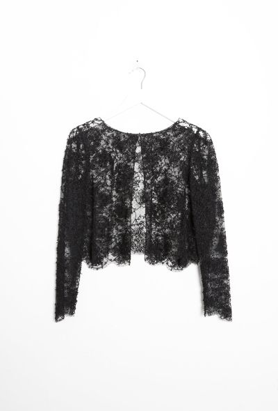 Chanel Embroidered Lace Bolero & Skirt Set - 2