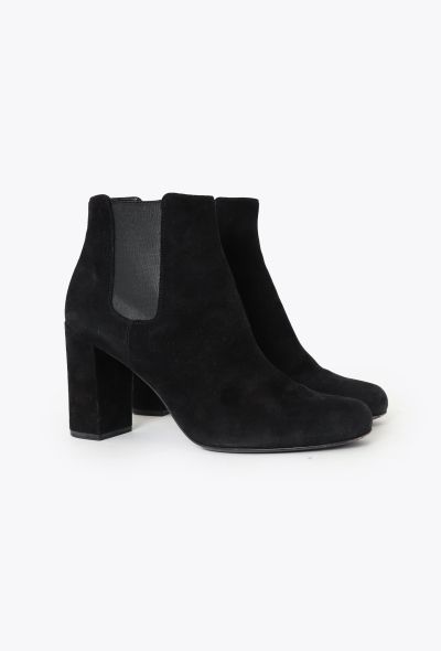 Saint Laurent 2016 Babies Suede Ankle Boots - 2