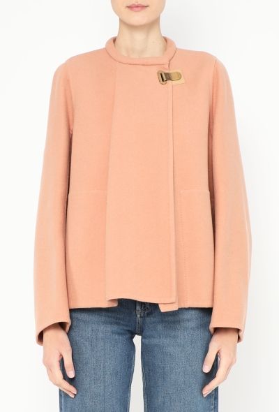 Hermès Early 2000s Cashmere Wrap Jacket - 1