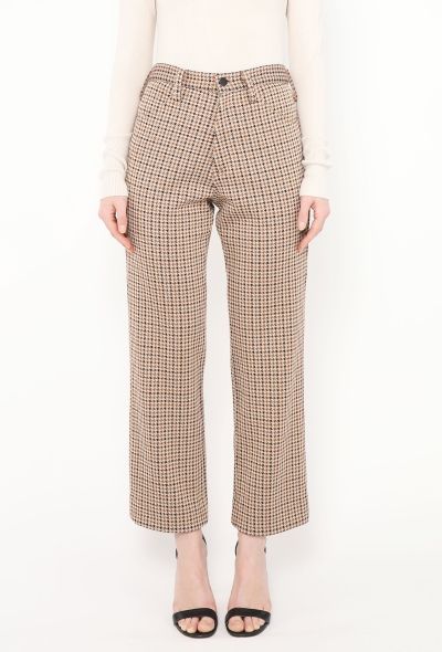 Céline Tailored Houndstooth Trousers - 2