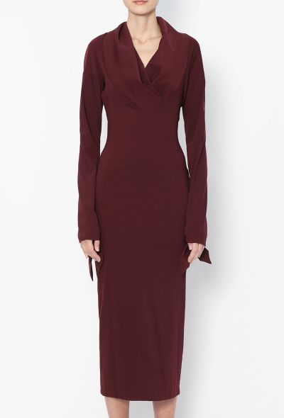 Romeo Gigli COLLECTOR '80s Cowl-Neck Dress - 2