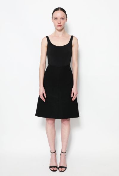 Alaïa Flared Wool Skirt - 1