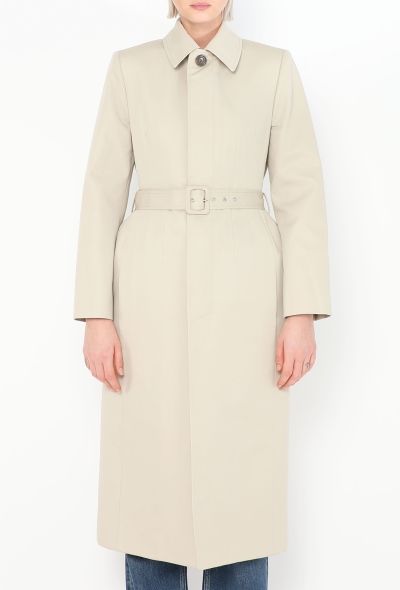 Balenciaga 2018 Belted Hourglass Trench - 1