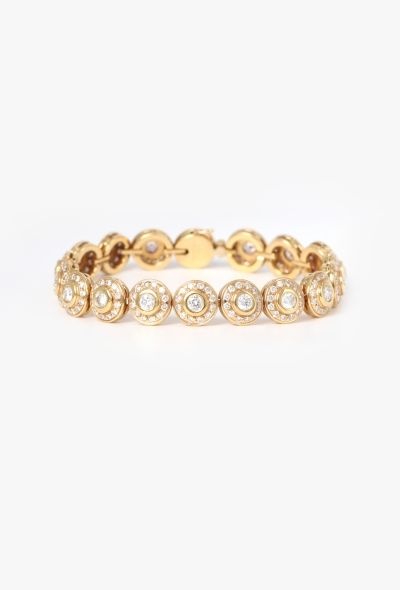 Mellerio 18k Gold & 6.37 Carats Diamond Giverny Bracelet - 1