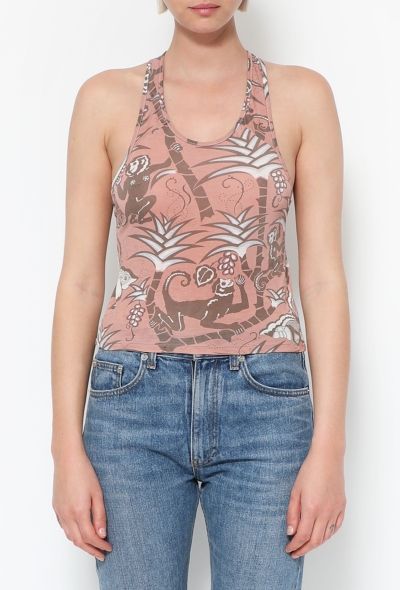 Chloé 2001 Printed Razor Back Tank - 1