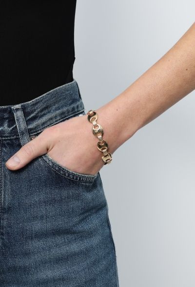 Hermès Vintage 18k Yellow Gold Bracelet - 2