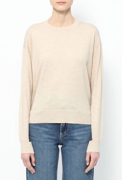 Céline Slit Cuff Knit Top - 1