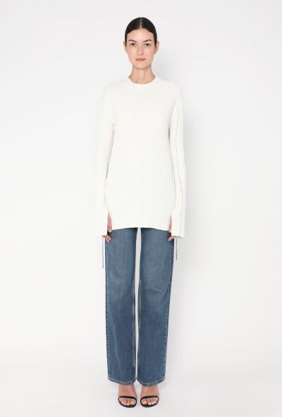 Céline 2014 Ribbed Slit Sweater - 2