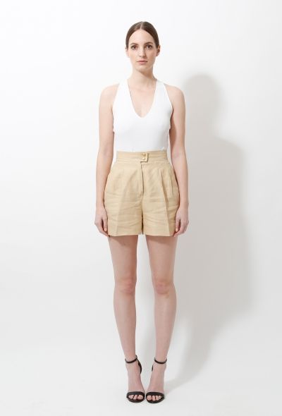 Chanel 2002 Cross Back Knit Bodysuit - 2