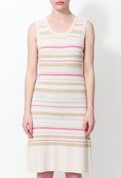 Chanel 2011 Sleeveless Knit Dress Multicolor - 2