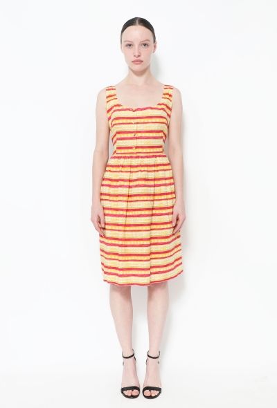 Prada Striped Cotton Dress - 1