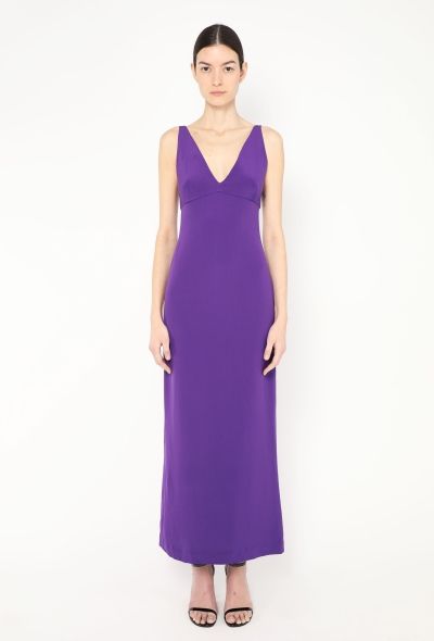 Dolce & Gabbana Late '90s Silk Décolleté Gown - 2