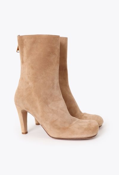 Bottega Veneta 2020 Suede Ankle Boots - 2