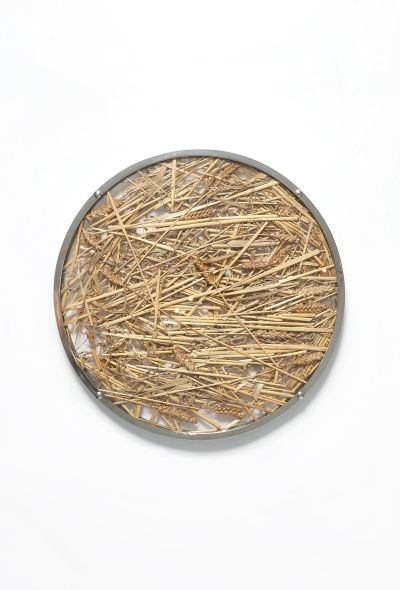 Dior 1972 Casted Wheat Platter - 1