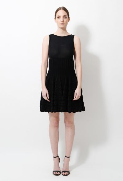 Alaïa Ruched Flared Dress - 1
