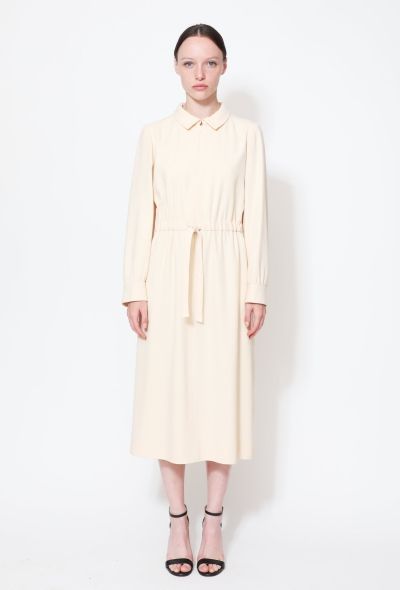 Courrèges 60s Couture Piqué Belted Dress - 1