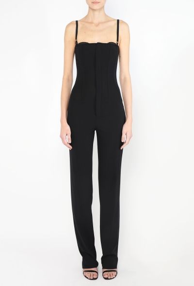 Dolce & Gabbana '90s Bustier Slit Jumpsuit - 2