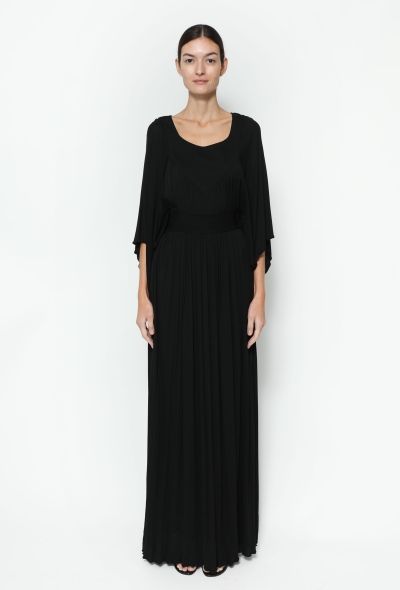 Ossie Clark RARE Quorum 1965 Pleated Angel Gown - 2