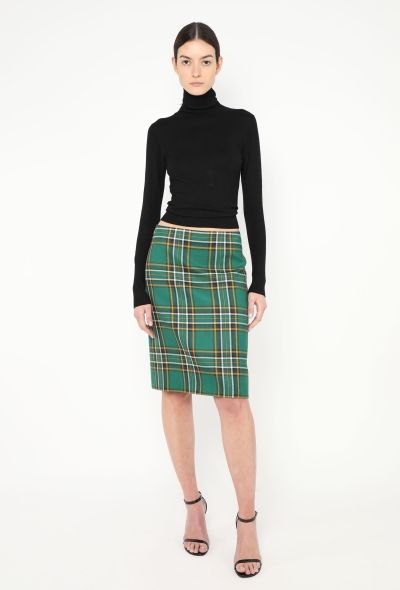Balenciaga S/S 2018 Tartan Skirt - 1