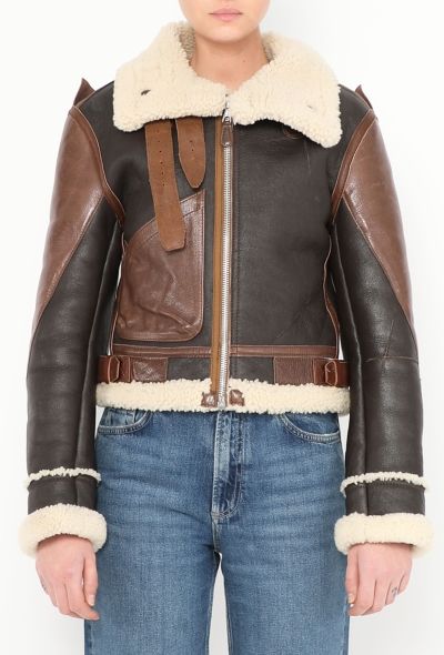 Balenciaga COLLECTOR F/W 2003 Aviator Jacket - 1