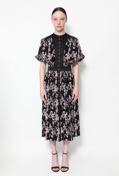 Paco Rabanne Resort 2020 Floral Pleated Dress - 1