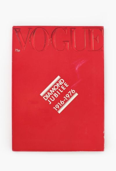 VOGUE UK October 1976 Diamond Jubilee Issue - 1