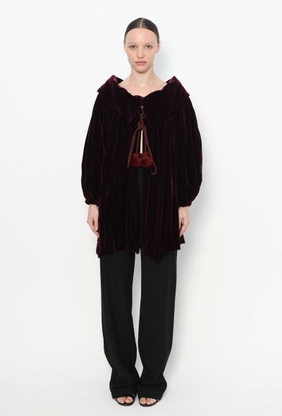 Dior Vintage Velvet Arabesque Jacket - 1