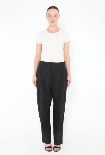 Céline F/W 2018 Tapered Pleated Trousers - 1