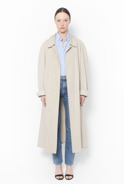 Burberry Vintage Classic Belted Trench - 2