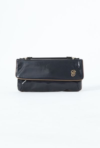 Chloé Early 2000s Patent Clutch - 1