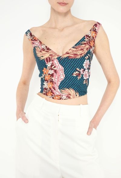Vivienne Westwood S/S 2000 Off-Shoulder Bustier Top - 1