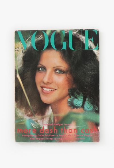 VOGUE UK 1975 Norman Parkinson Cover Issue - 1