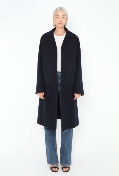 Céline Felted Oversized Pocket Coat - 1