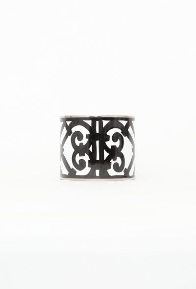 Hermès 'Balconies of Guadalquivir' Enamel Cuff - 1
