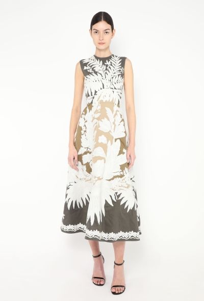 Valentino Resort 2018 Floral Embroidered Dress - 1