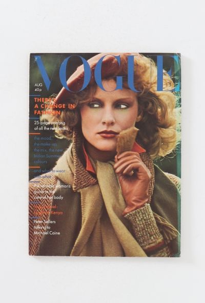 VOGUE UK 1974 Toscani, Newton & Bailey Cover Trio - 2