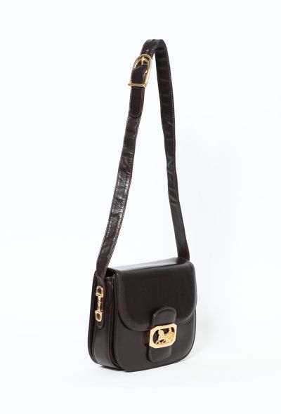 Céline '70s Brown Calèche Bag - 2