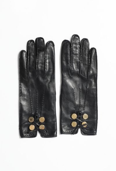 Hermès Lace-up Leather Gloves - 2
