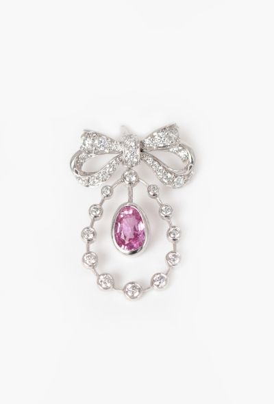 Mellerio 18k Gold, Diamond & Sapphire Marie Antoinette Earring - 1