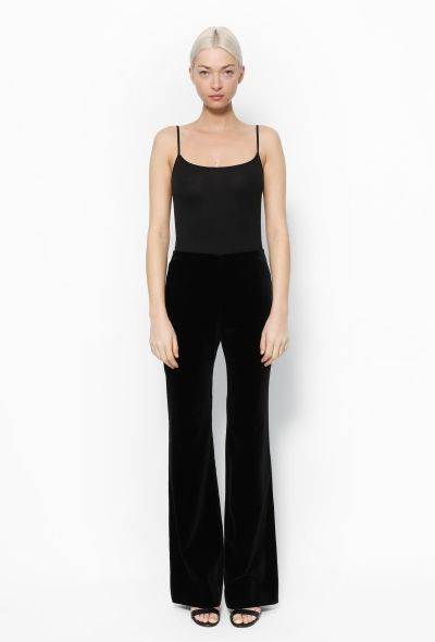 The Row 2022 Velvet Padma Pants - 1