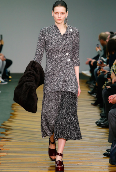 Céline F/W 2014 Bouclé Wrap Top - 2