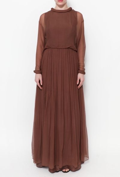Jean Varon '70s Chiffon Dress - 2