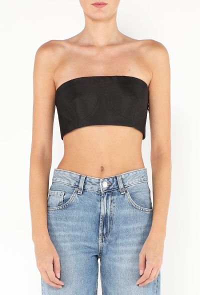 Prada 2022 Sculpted Bandeau Top - 2