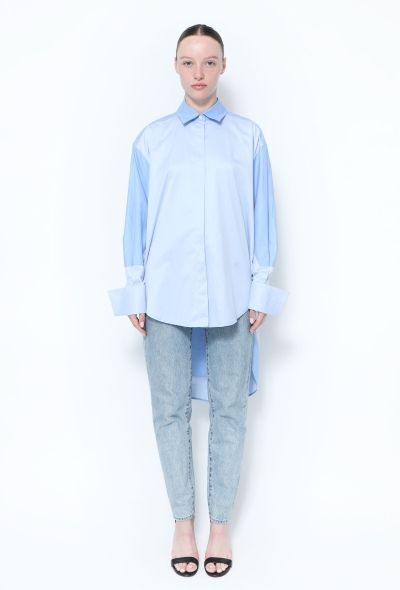 Loewe 2022 Trompe L'Oeil Cotton Shirt - 2